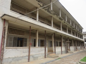 Part of Tuol Sleng prison, which prior to that was a high school.